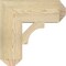 Ekena Millwork Westlake Craftsman Rough Sawn Bracket, Douglas Fir, 6"W x 18"D x 18"H BKT06X18X18WTL04RDF - alternate 4